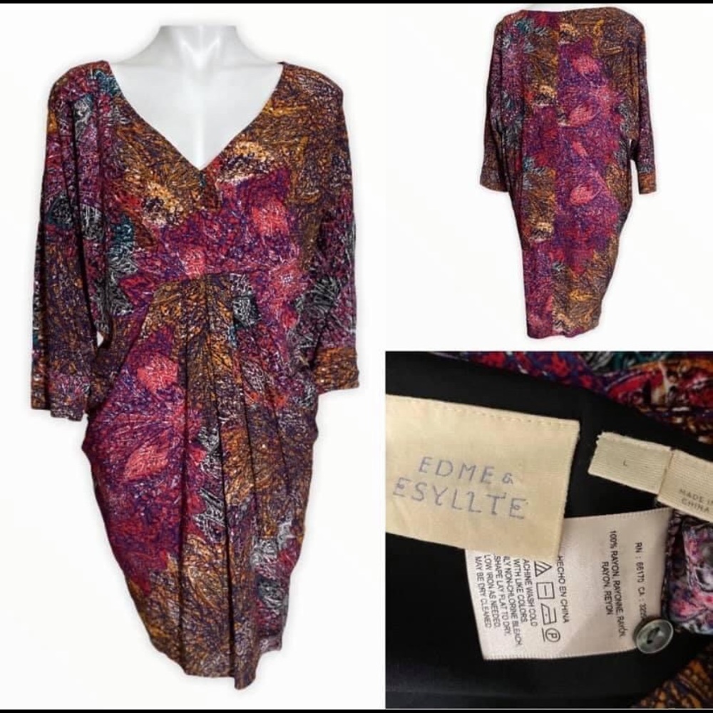 Anthropologie Edme & Esyllte Dress 👗 size L